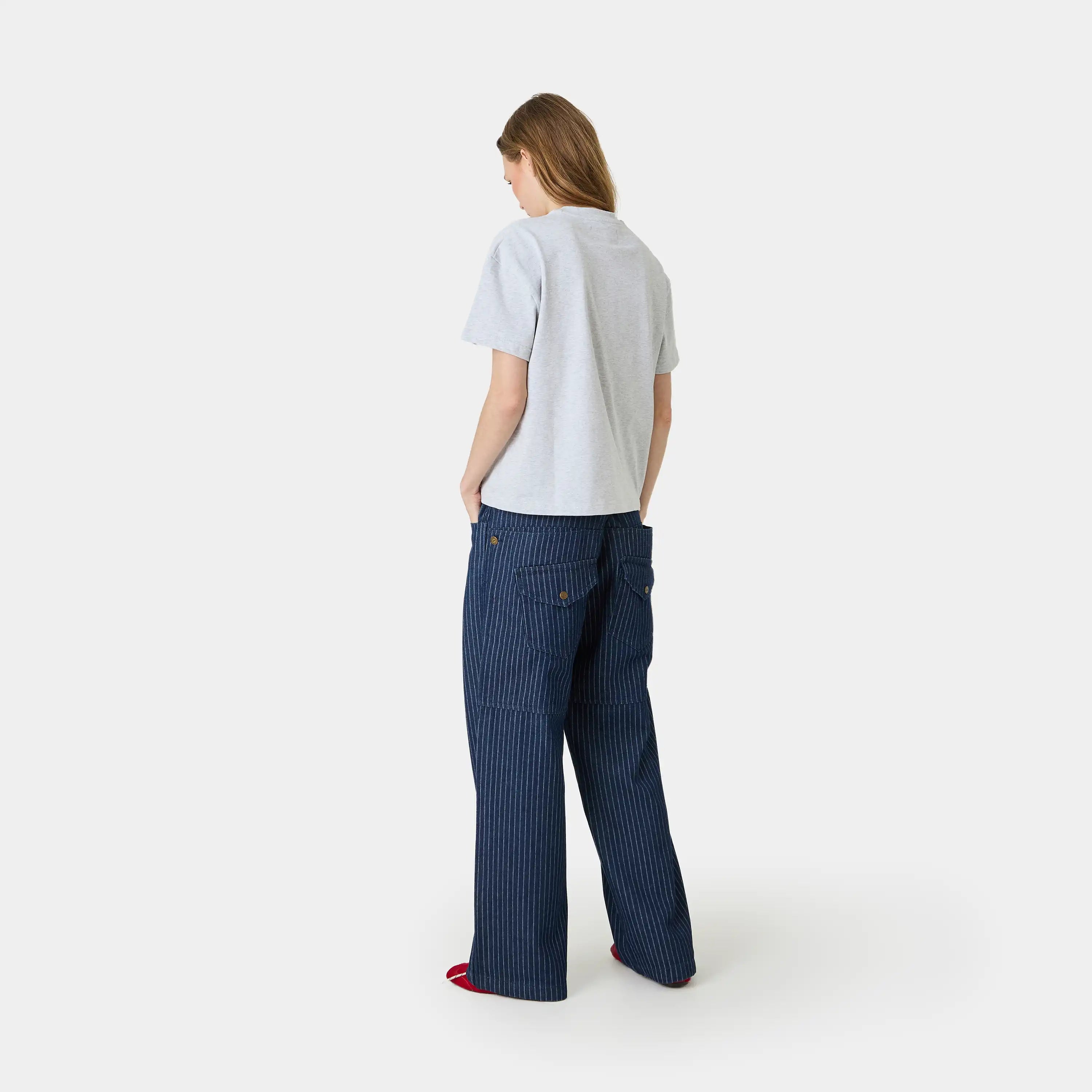 Rrelative Heather Grey Oversized Tee T-shirts Eme Studios