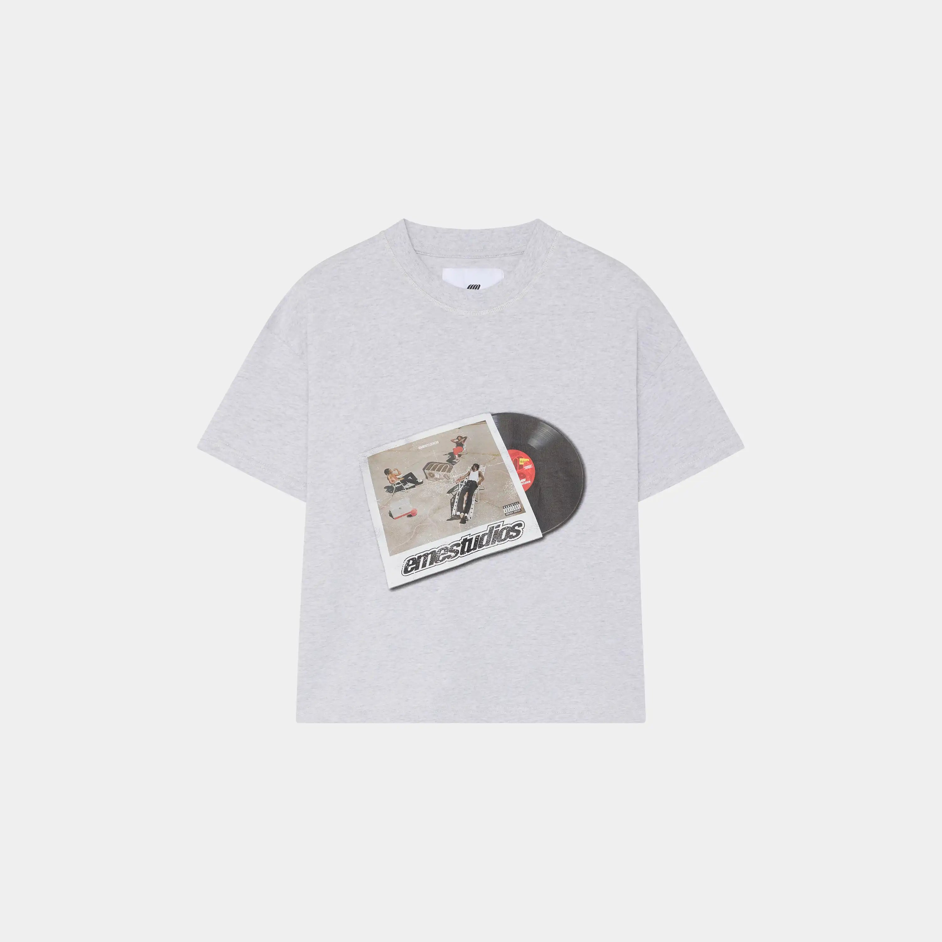 Rrelative Heather Grey Oversized Tee
