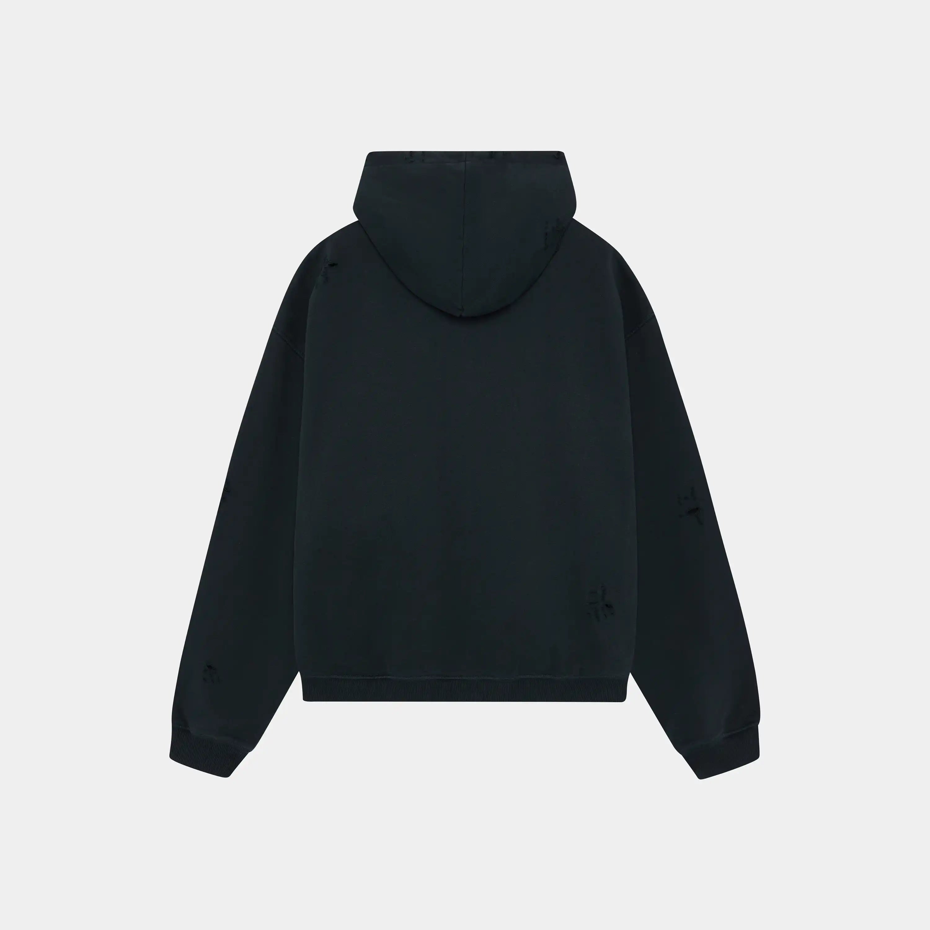 Keeper Shadow Cropped Boxy Full Zip Hoodies Eme Studios