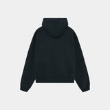 Keeper Shadow Cropped Boxy Full Zip Hoodies Eme Studios