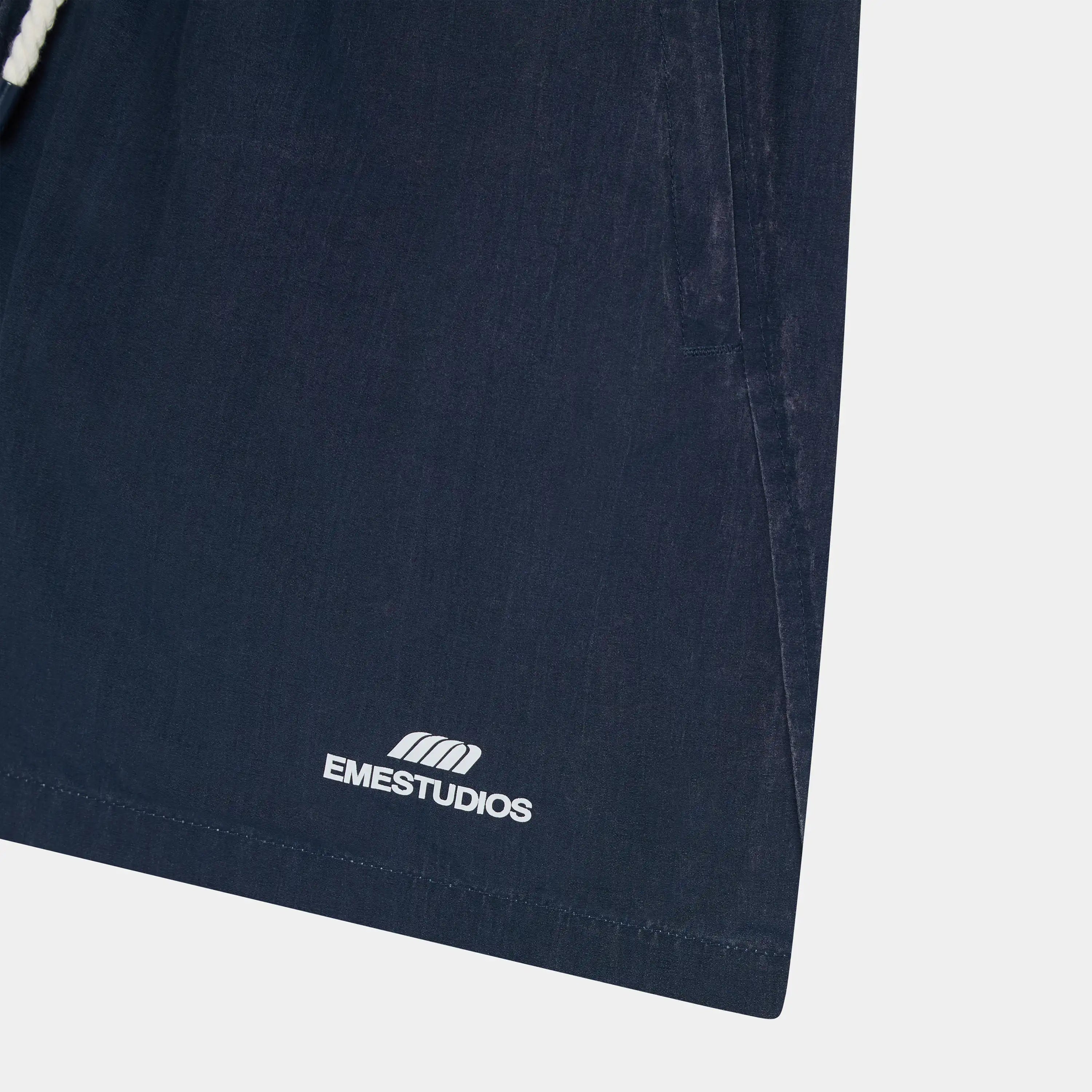 Trop Navy Swim Trunk Swimwear Eme Studios