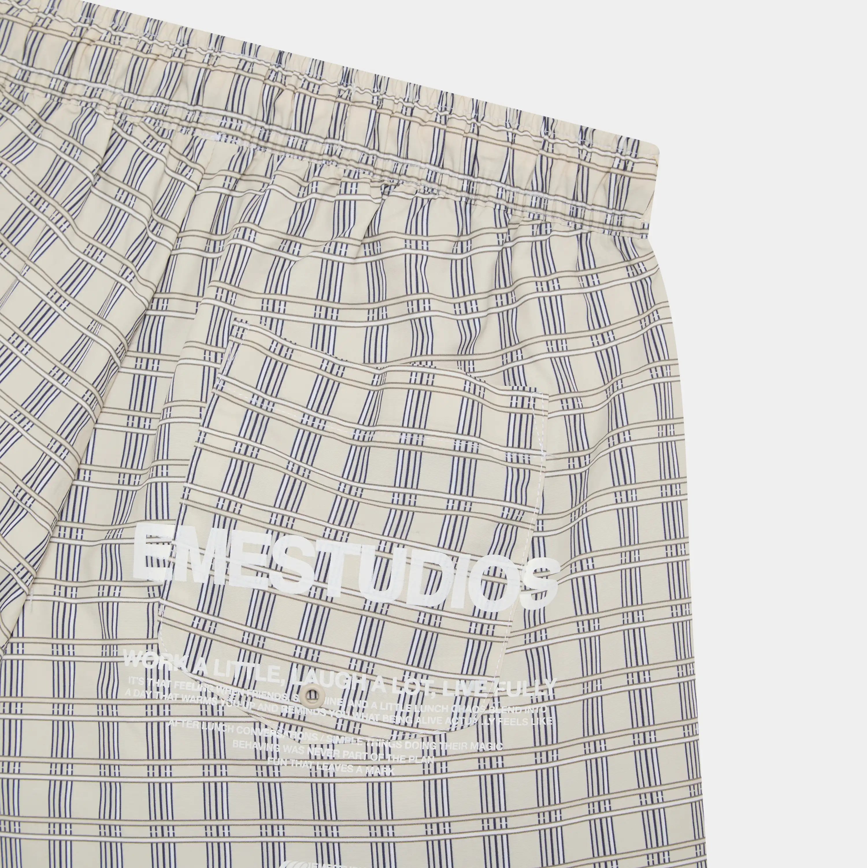 Trop Squared Swim Trunk Swimwear Eme Studios