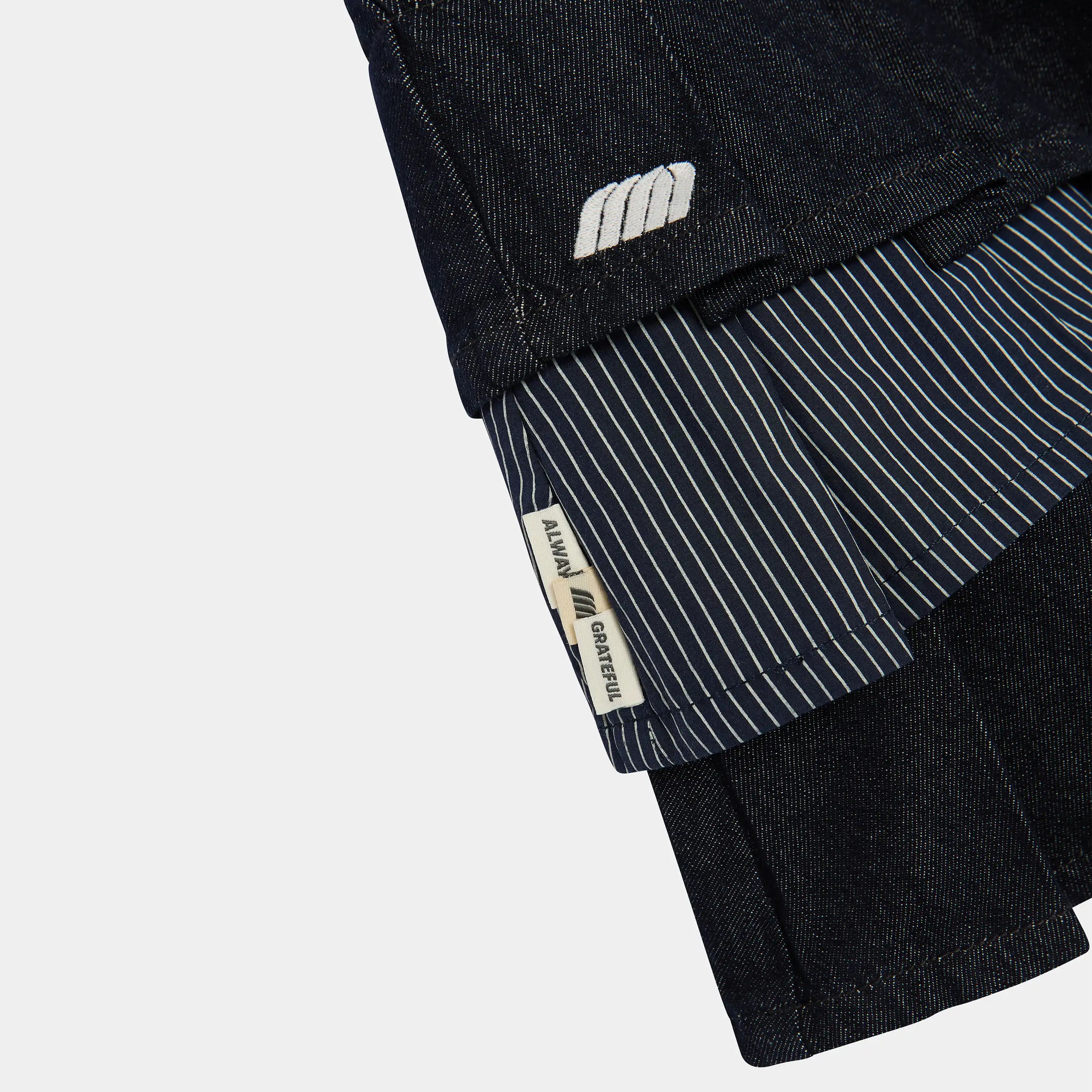 Forest Raw Denim Skirt Woman Pants Eme Studios