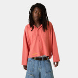 Riviera Peach Polo Shirt Shirts Eme Studios