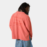 Riviera Peach Polo Shirt Shirts Eme Studios