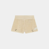 Barceloneta Off Sand Crochet Shorts Woman Pants Eme Studios