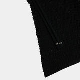 Barceloneta Black Crochet Shorts Woman Pants Eme Studios