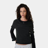 Double Trouble Shadow Long Sleeve Woman T-Shirts Eme Studios