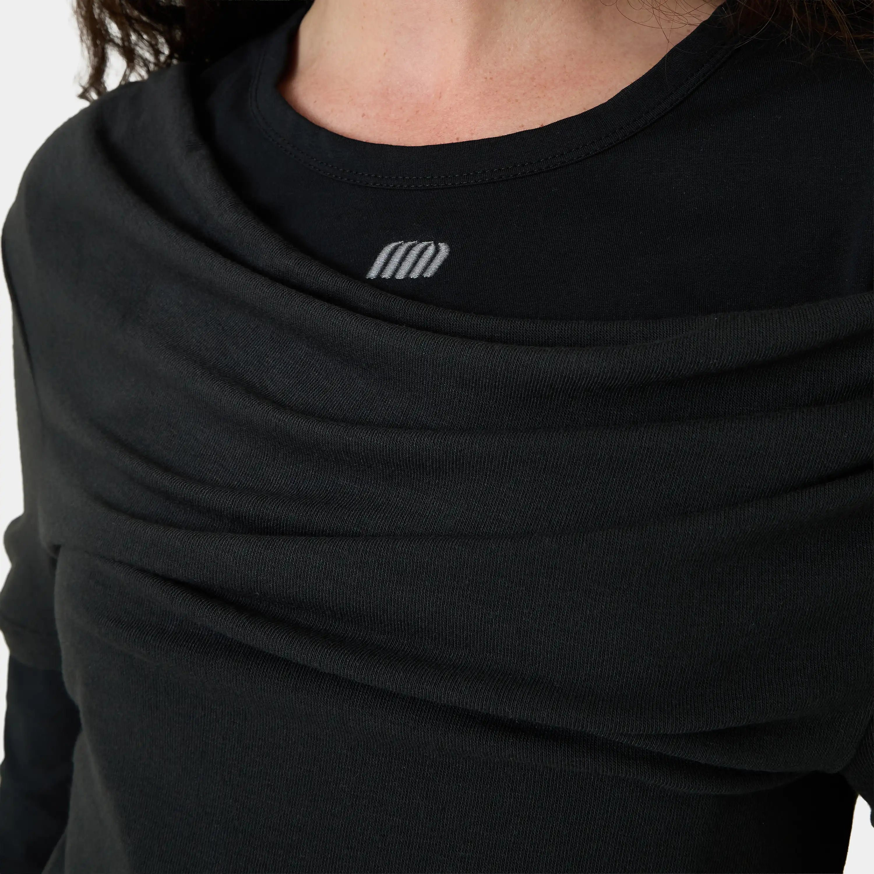 Double Trouble Shadow Long Sleeve Woman T-Shirts Eme Studios