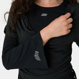 Double Trouble Shadow Long Sleeve Woman T-Shirts Eme Studios