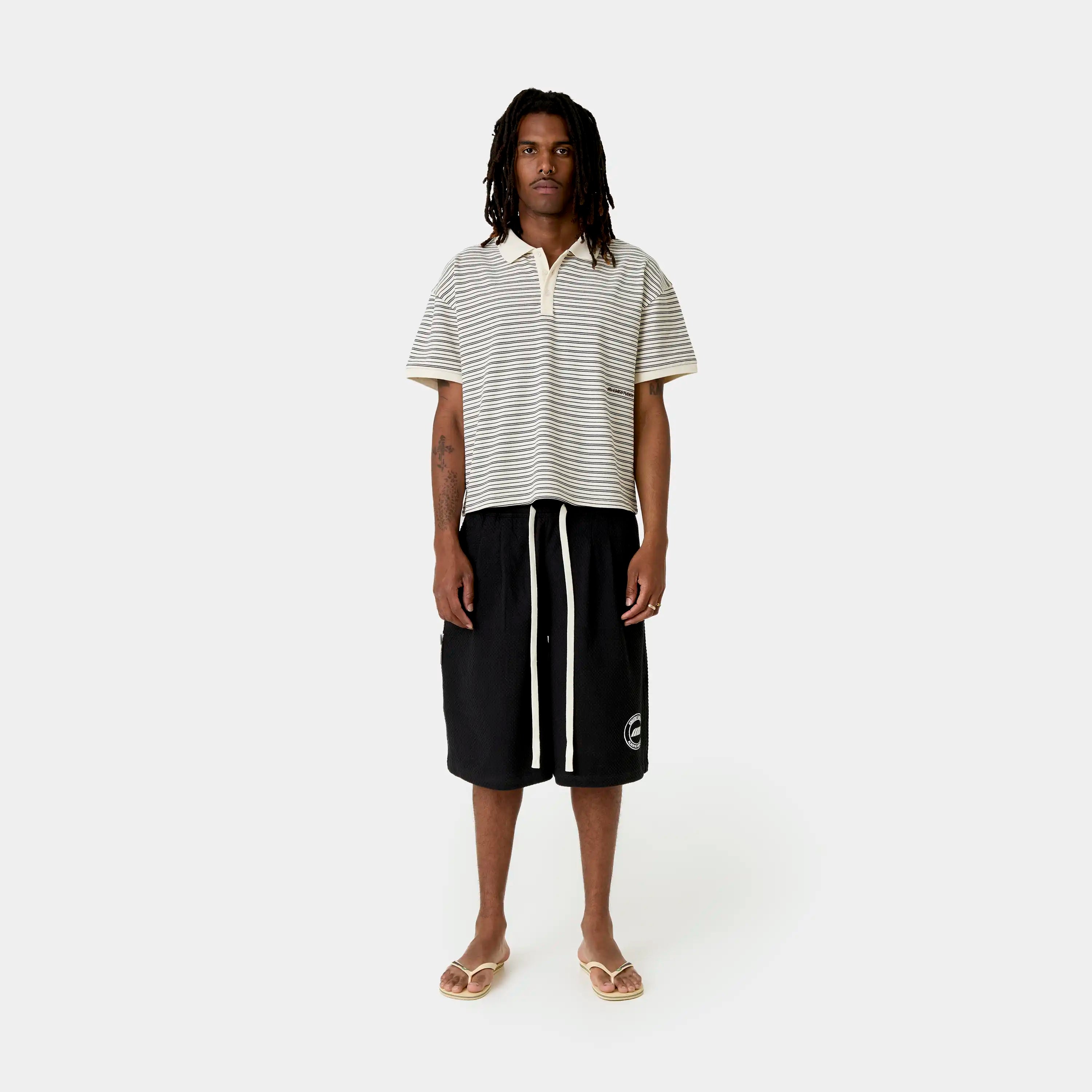 Giglio Off Sand Short Sleeve Polo T-shirts Eme Studios