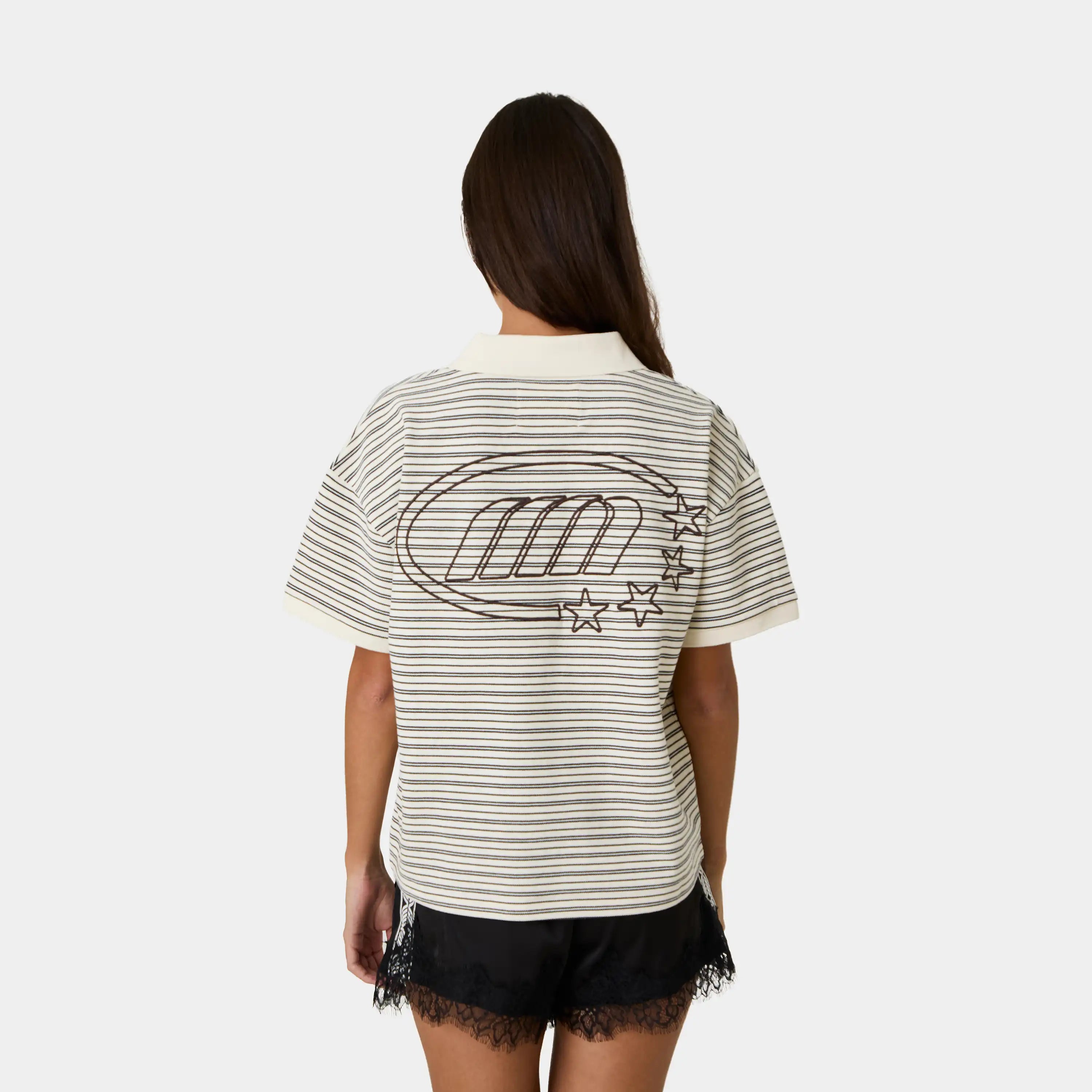 Giglio Off Sand Short Sleeve Polo T-shirts Eme Studios