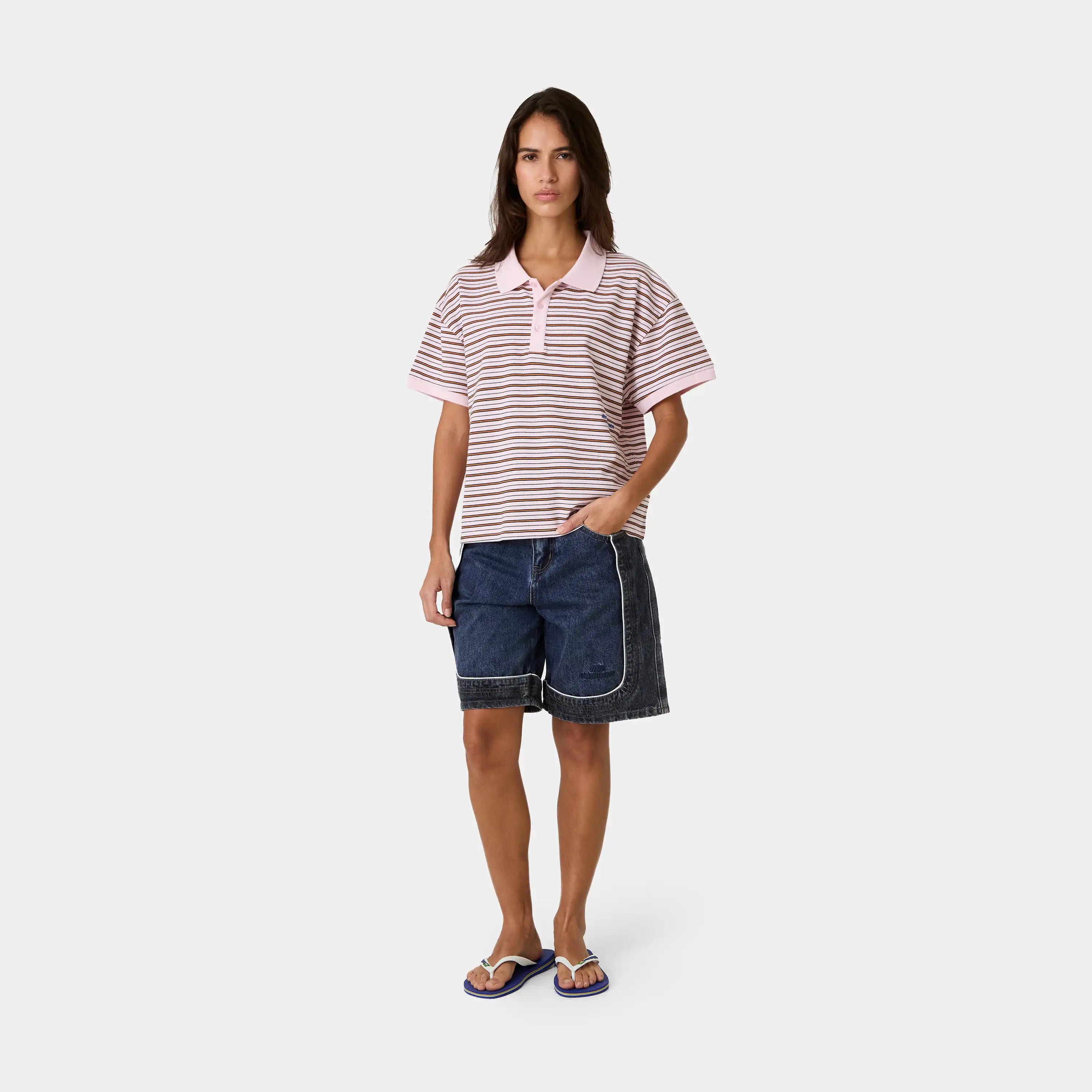 Giglio Cotton Candy Short Sleeve Polo T-shirts Eme Studios