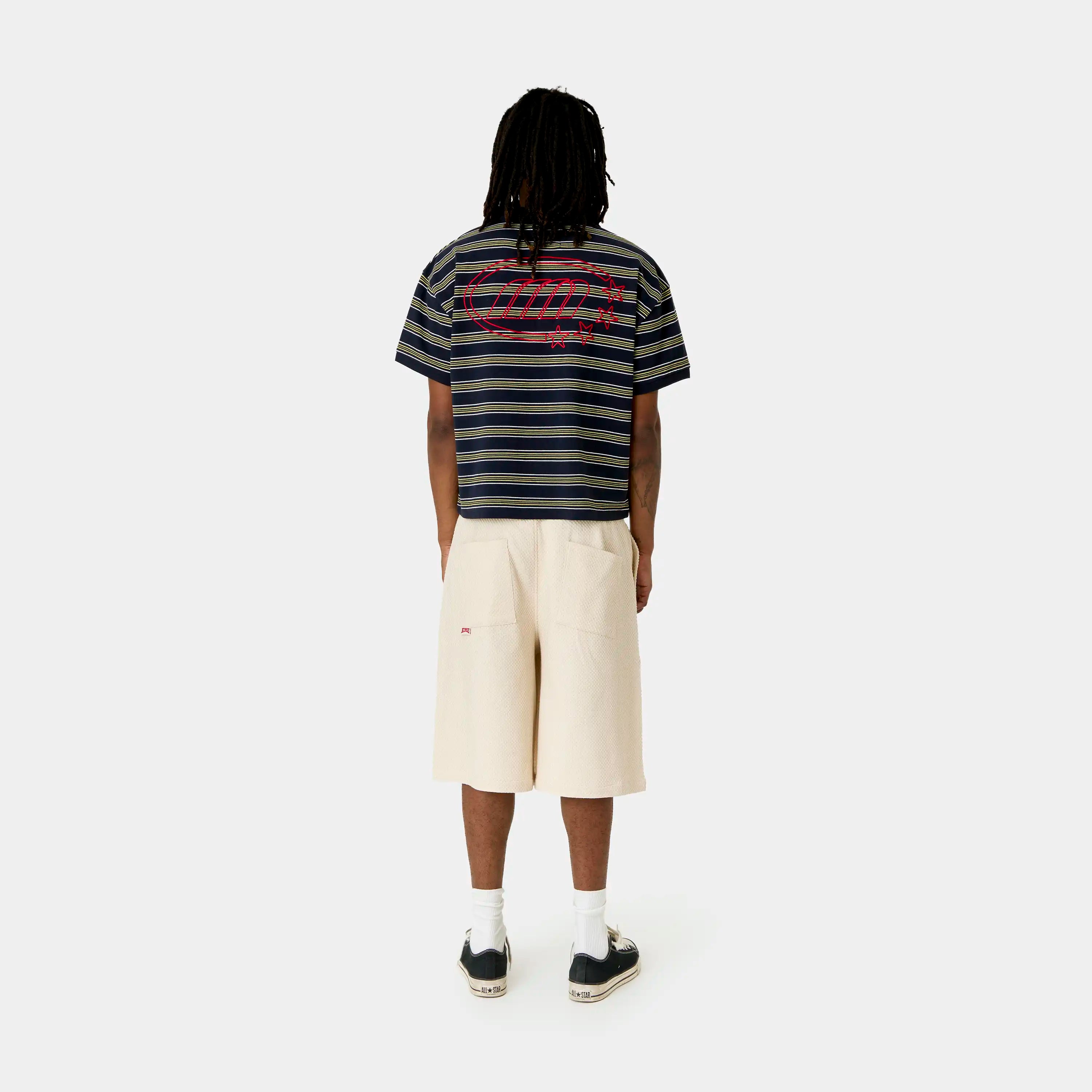 Giglio Navy Short Sleeve Polo T-shirts Eme Studios