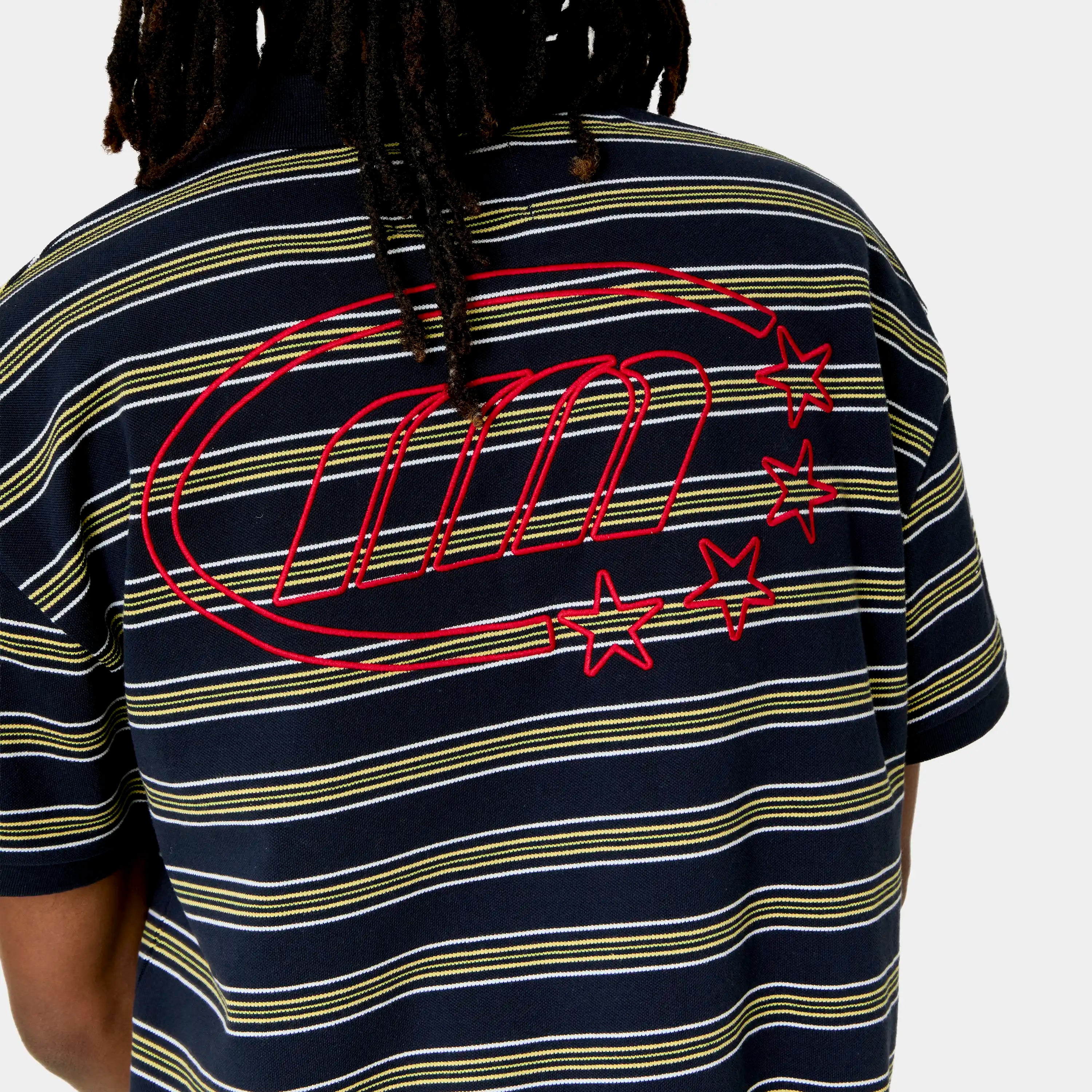 Giglio Navy Short Sleeve Polo T-shirts Eme Studios