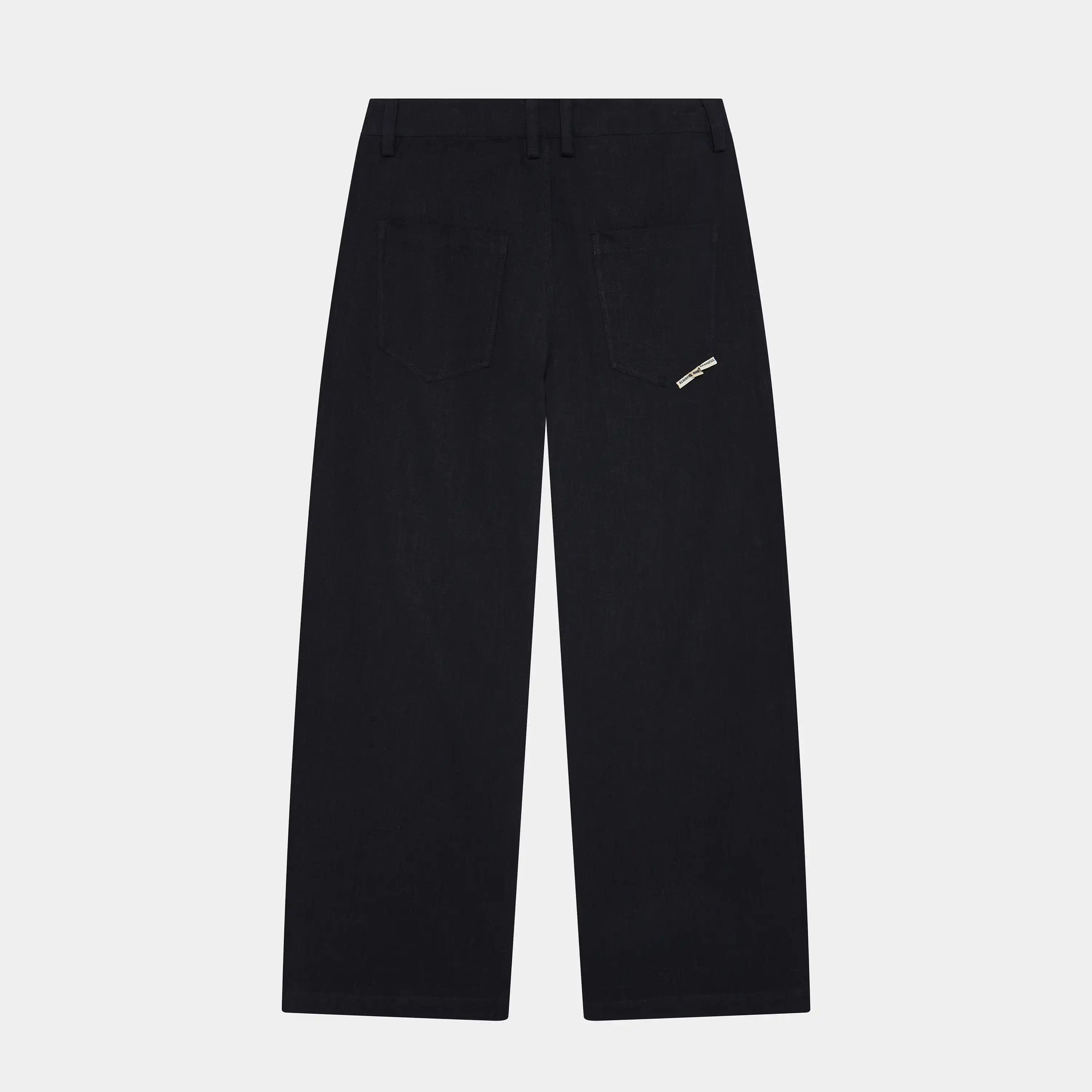 Mat Navy Balloon Linen Pants Pants Eme Studios