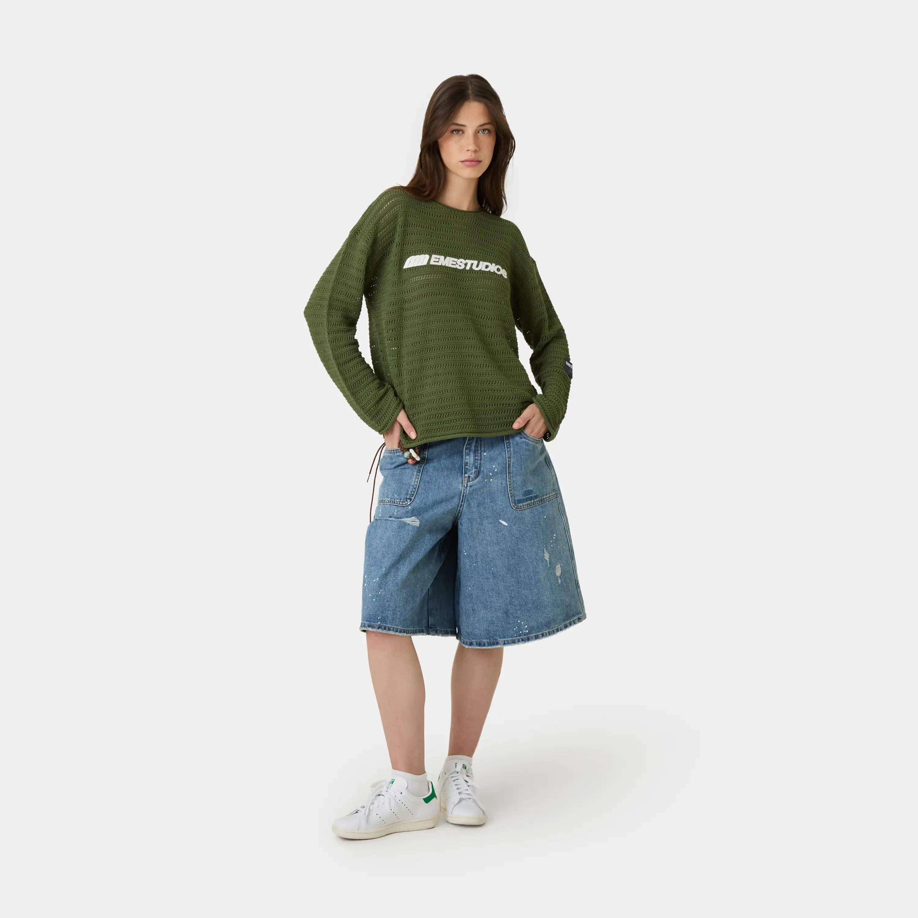 Kavai Forest Open Knit Knitwear Eme Studios