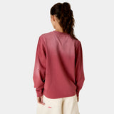 Frayed Pocket Redwood Long Sleeve T-shirts Eme Studios