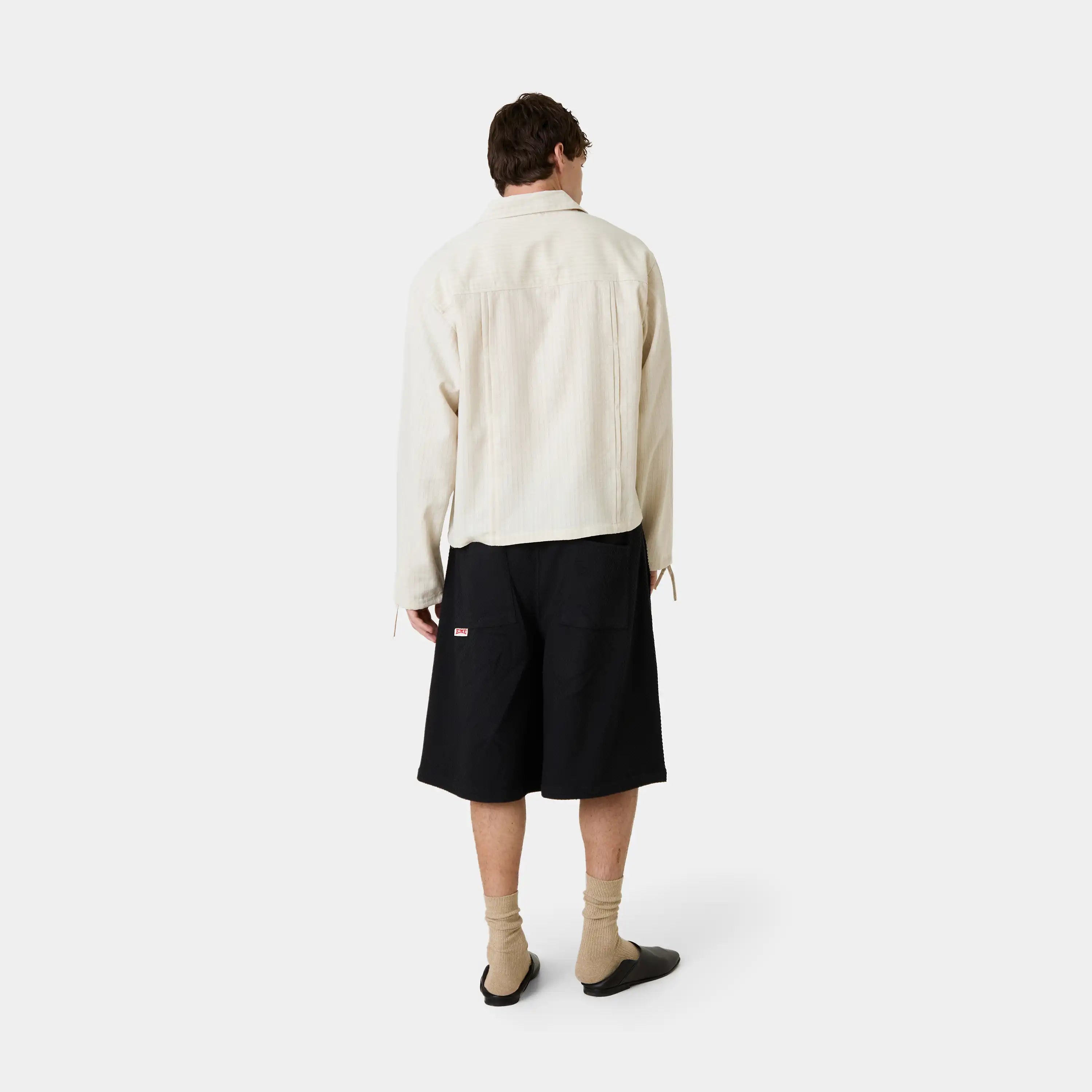 Areal Off Sand Guayabera Shirt Shirts Eme Studios