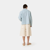 Areal Guayabera Blued Shirt Shirts Eme Studios