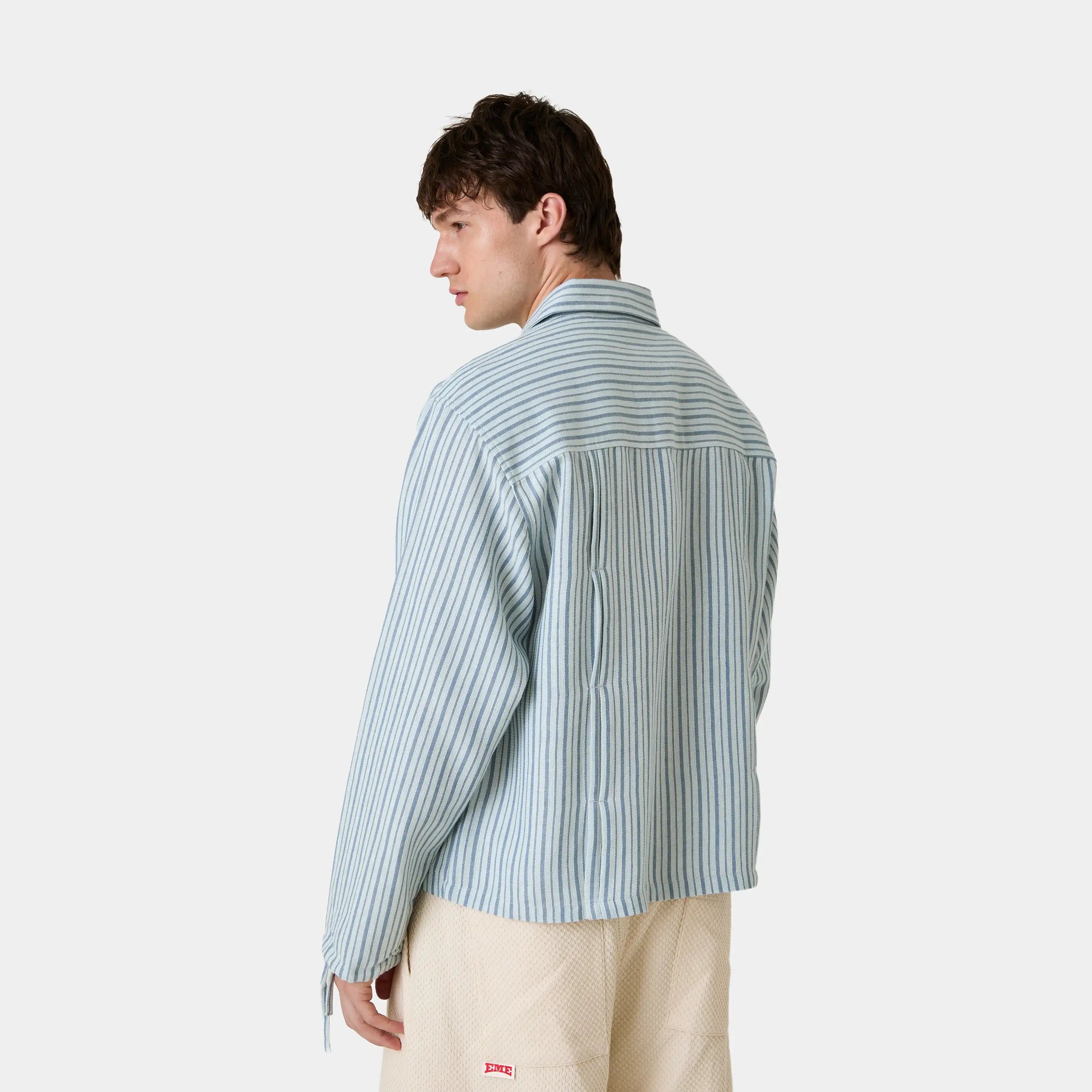 Areal Guayabera Blued Shirt Shirts Eme Studios