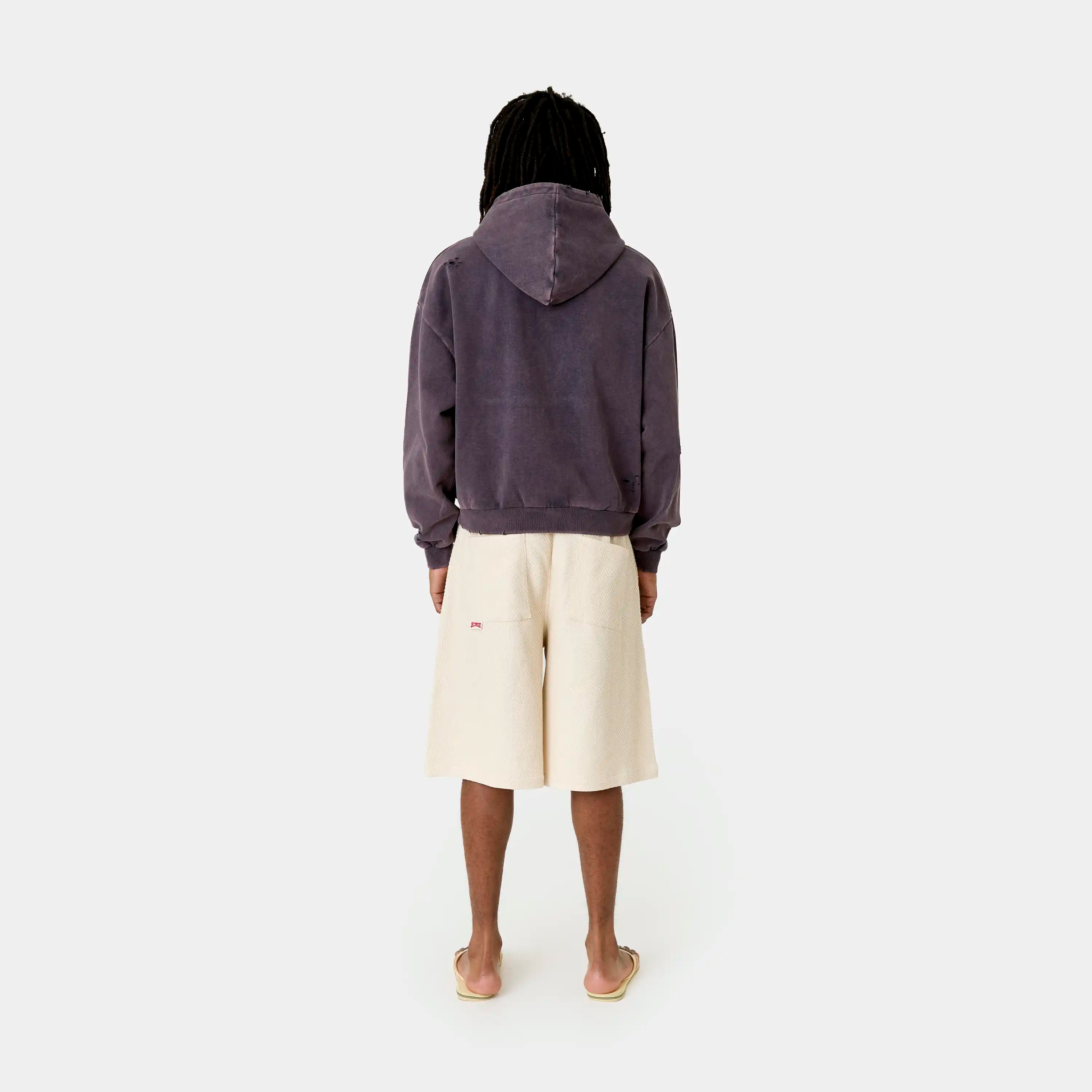Stanford Navy Oversized Hoodie Hoodies Eme Studios