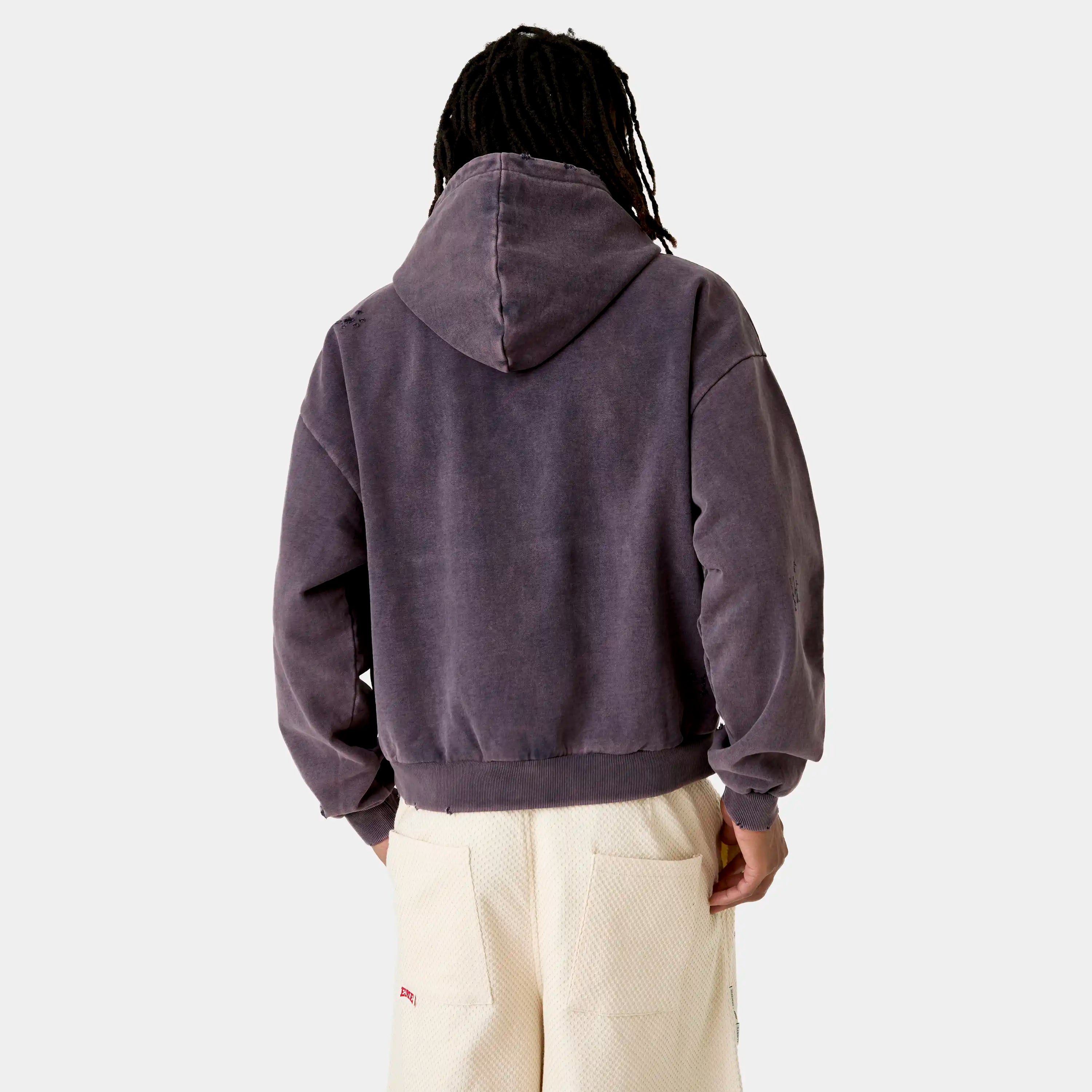 Stanford Navy Oversized Hoodie Hoodies Eme Studios