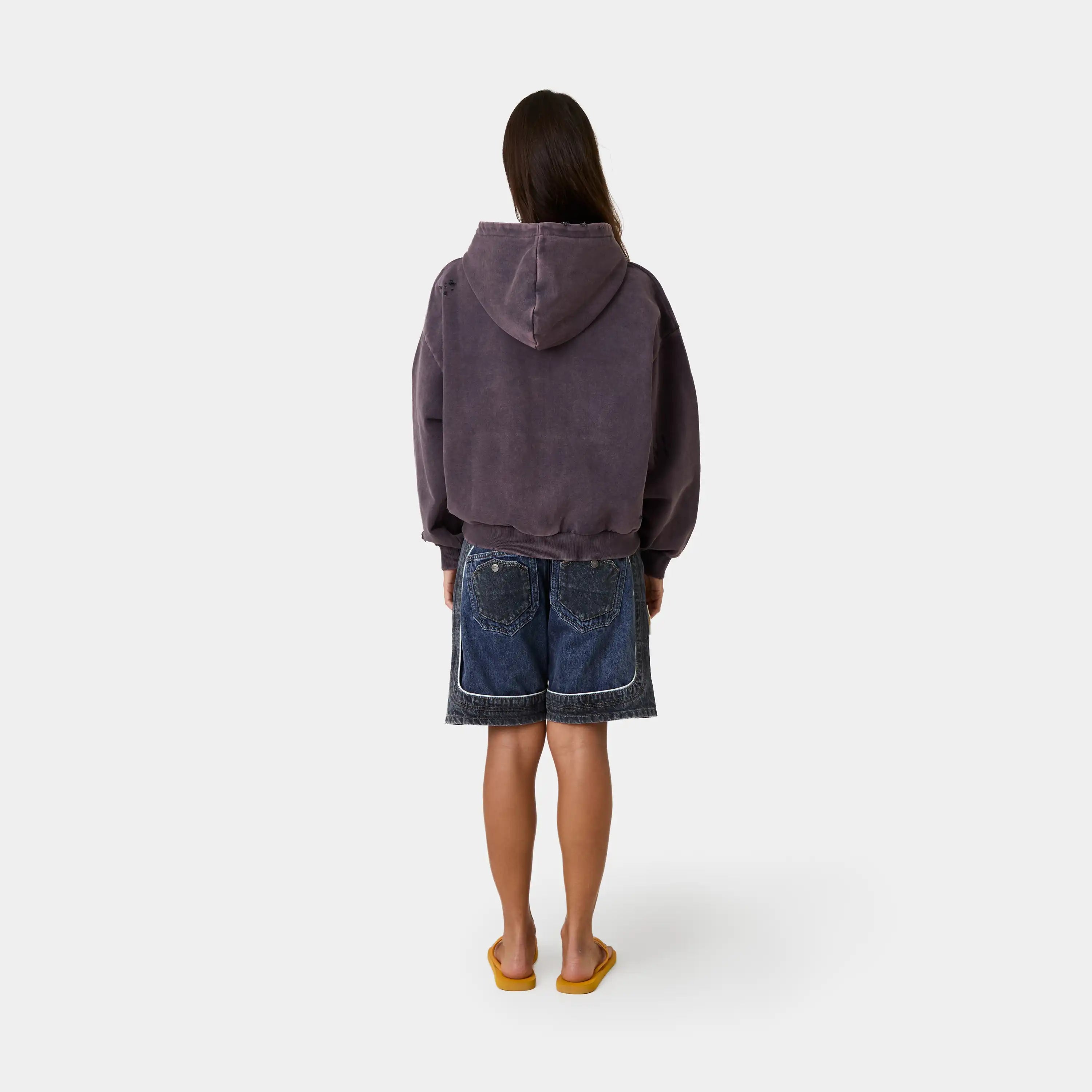 Stanford Navy Oversized Hoodie Hoodies Eme Studios