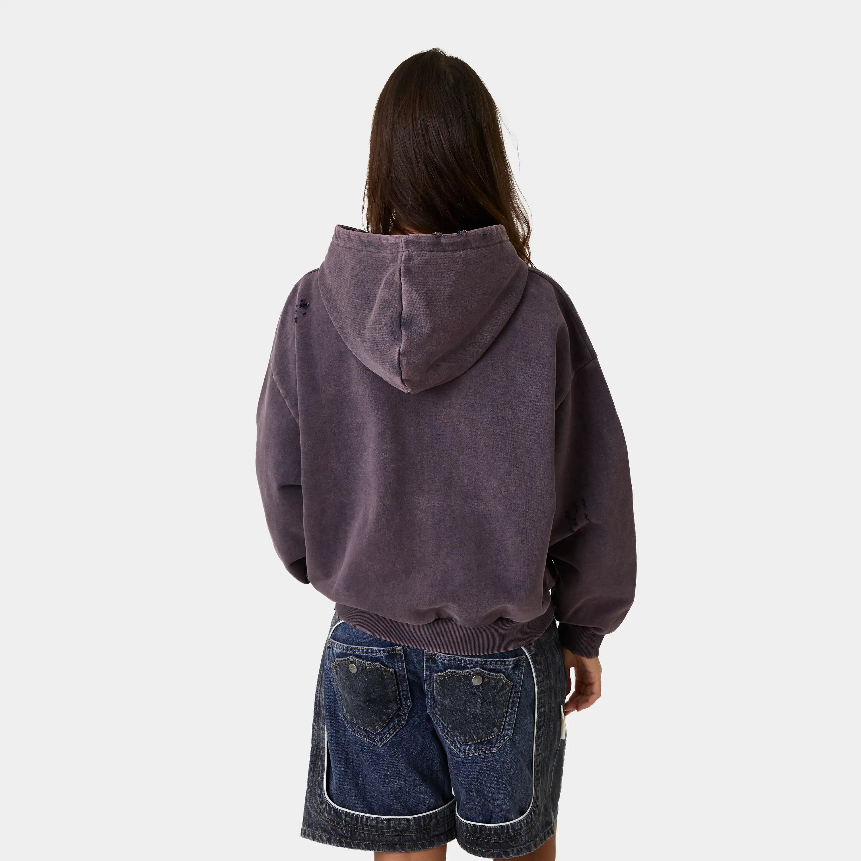 Stanford Navy Oversized Hoodie Hoodies Eme Studios