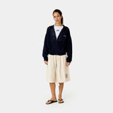 Kyros Navy Zipper Knit Knitwear Eme Studios
