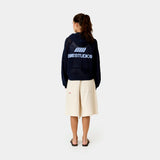 Kyros Navy Zipper Knit Knitwear Eme Studios