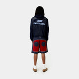 Kyros Navy Zipper Knit Knitwear Eme Studios
