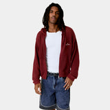 Kyros Burgundy Zipper Knit Knitwear Eme Studios