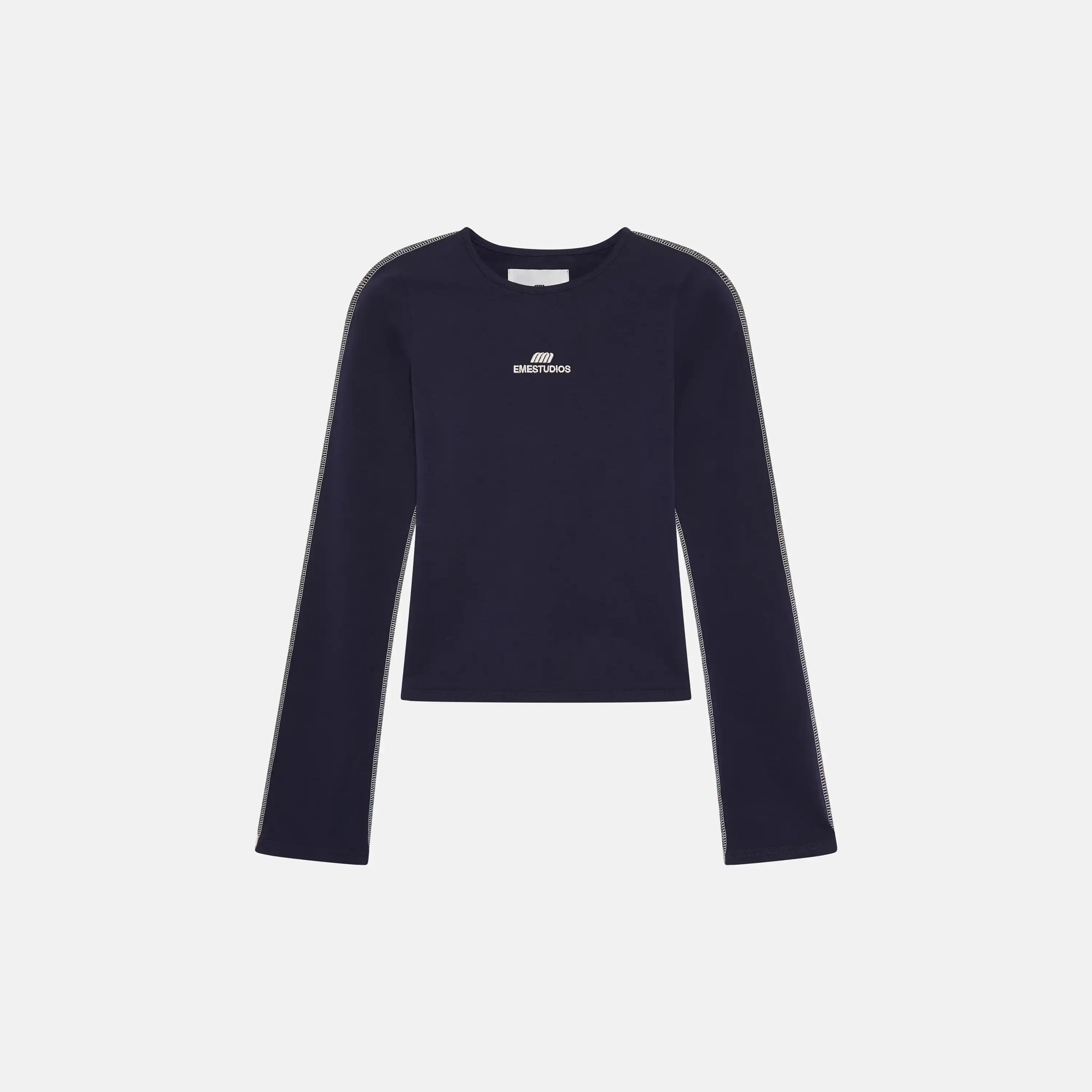 Wally Navy Long Sleeve