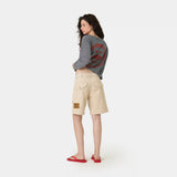Jacker Off Sand Denim Shorts Shorts Eme Studios