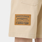 Jacker Off Sand Denim Shorts Shorts Eme Studios