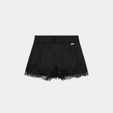 Yimmy Black Shorts Woman Pants Eme Studios
