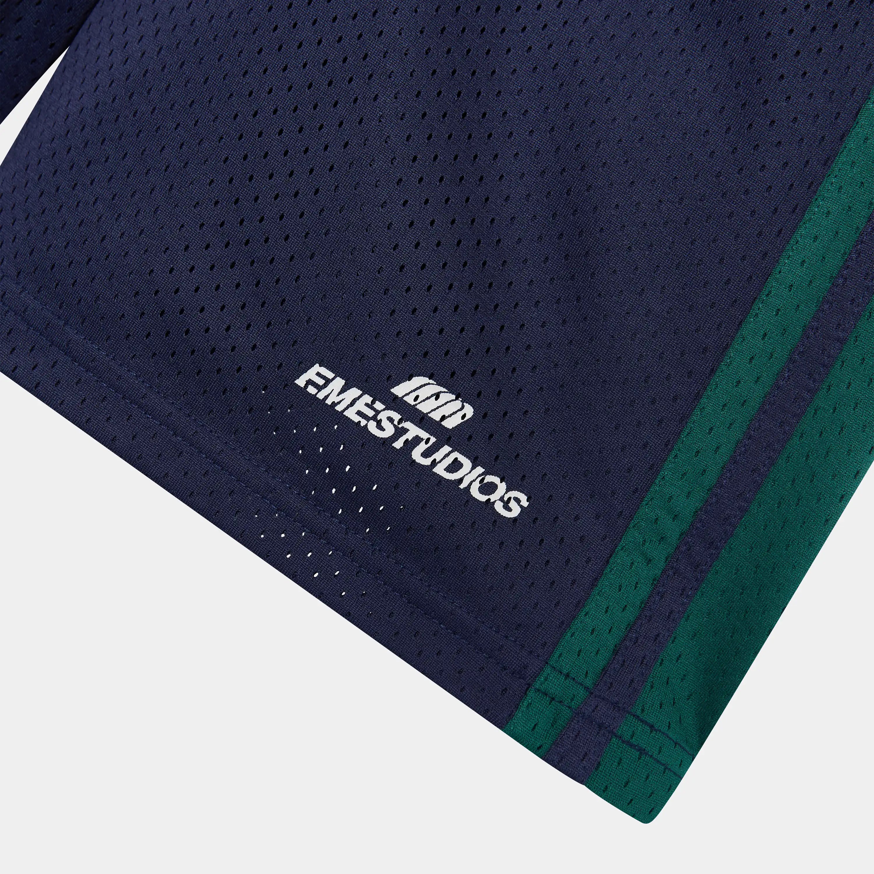 Marin Navy Mesh Shorts Shorts Eme Studios