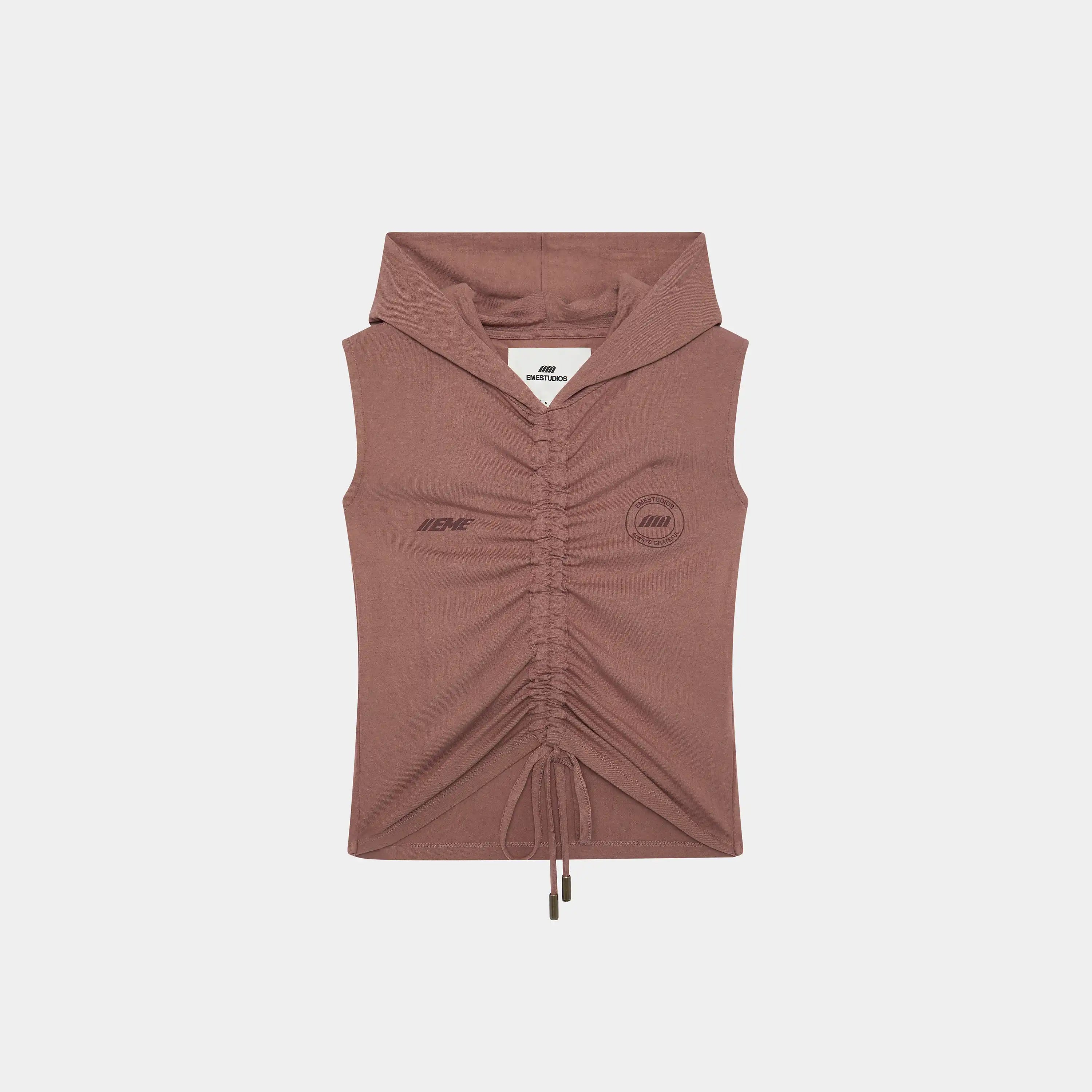 Dune Choco Hooded Top