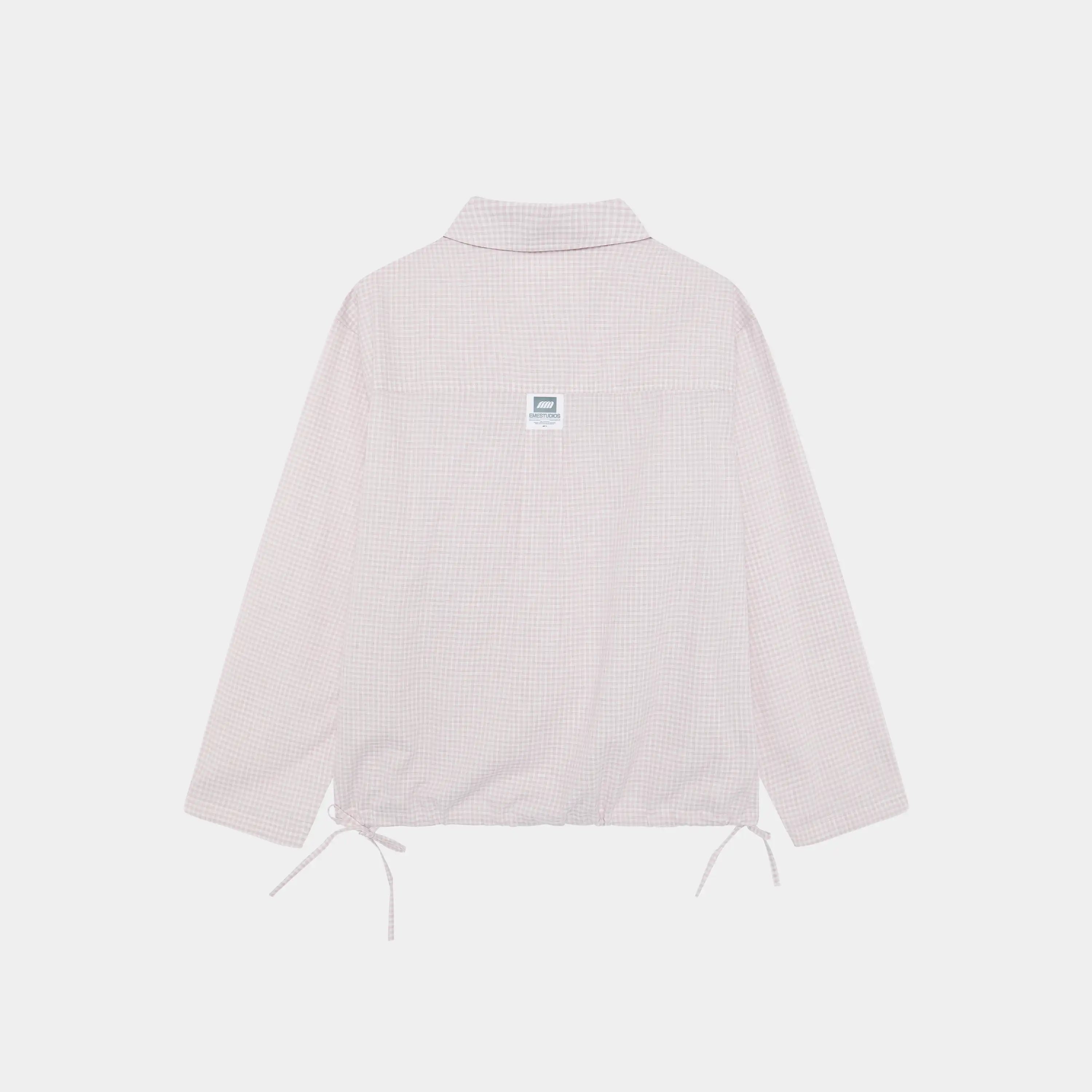 Vade Pink Popover Shirt Shirts Eme Studios