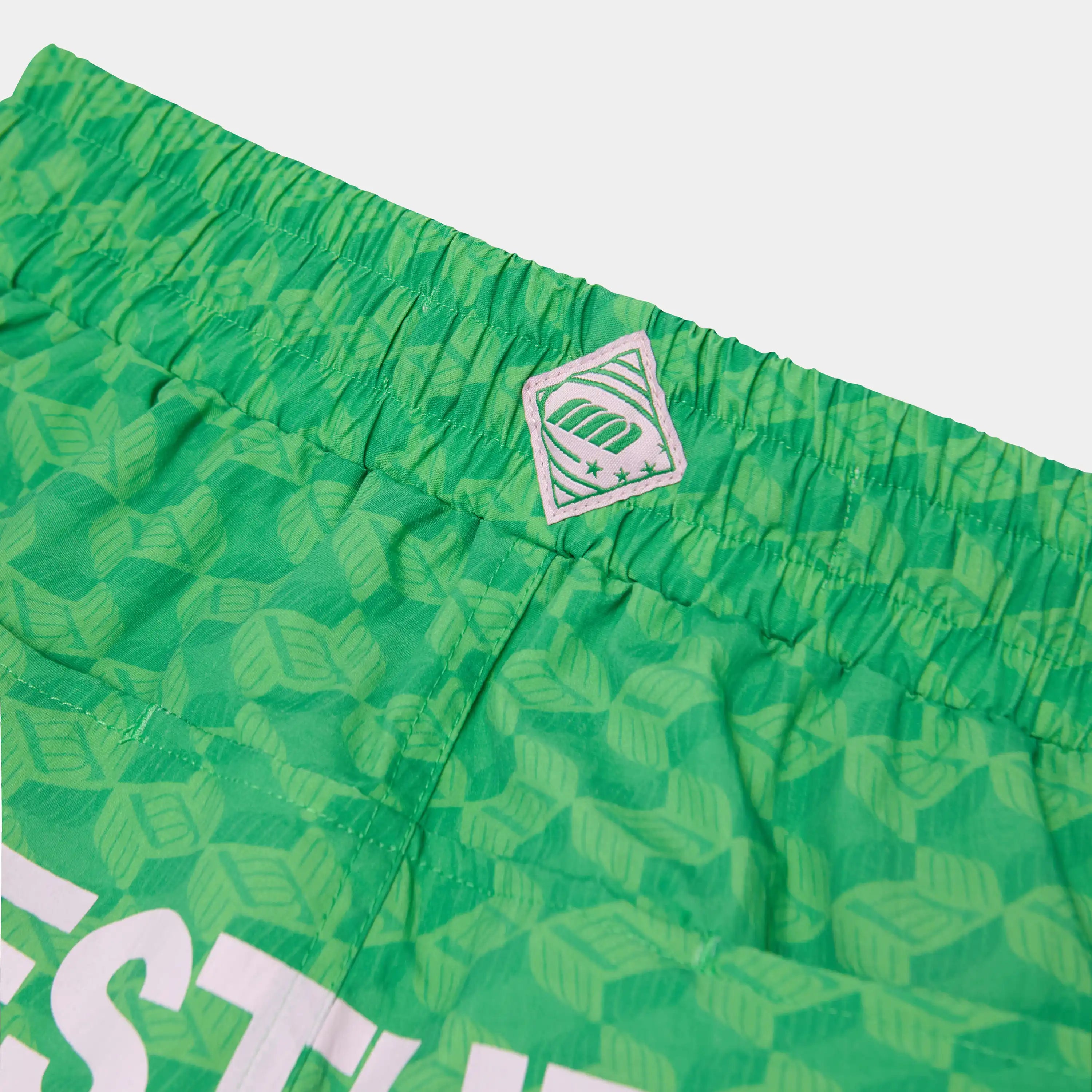 Linkr Green Swim Trunk Swimwear Eme Studios
