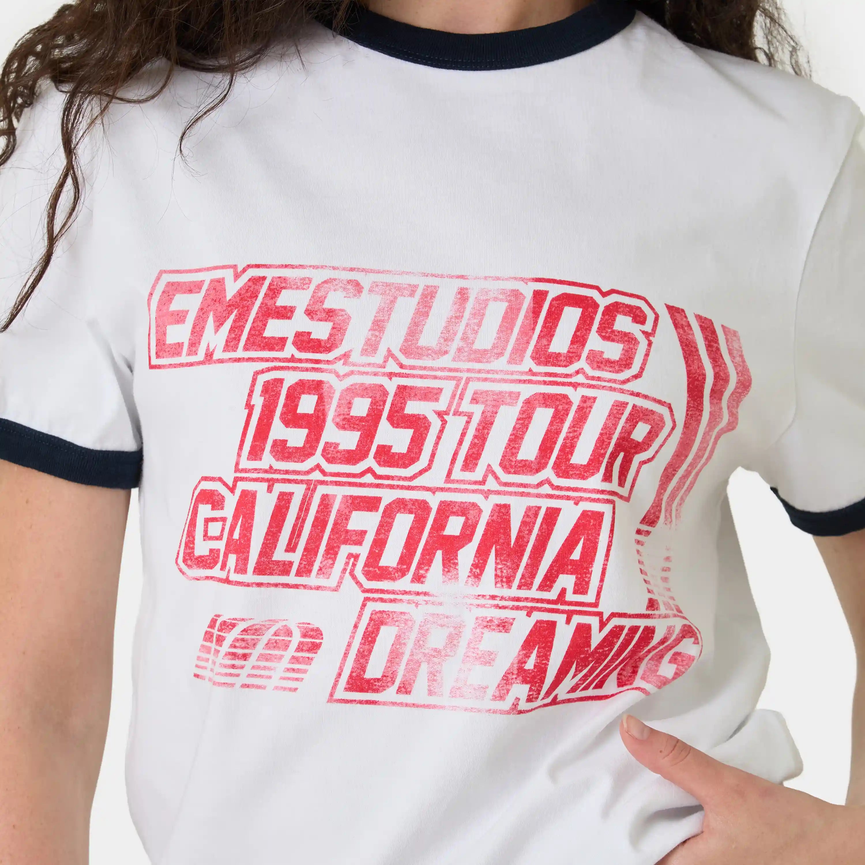 California Pearl Oversized Tee T-shirts Eme Studios