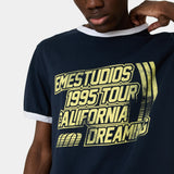 California Navy Oversized Tee T-shirts Eme Studios