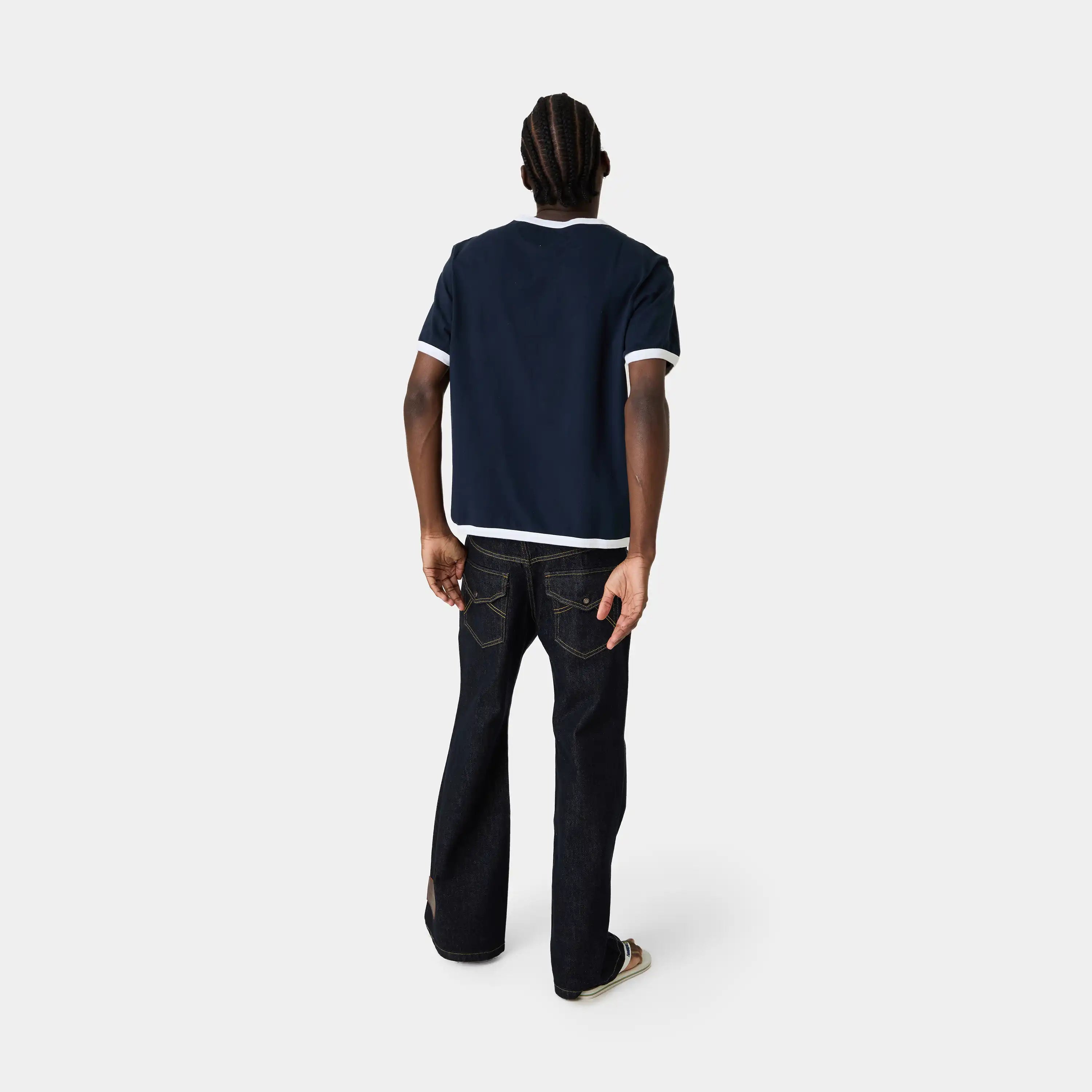 California Navy Oversized Tee T-shirts Eme Studios