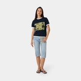 California Navy Oversized Tee T-shirts Eme Studios