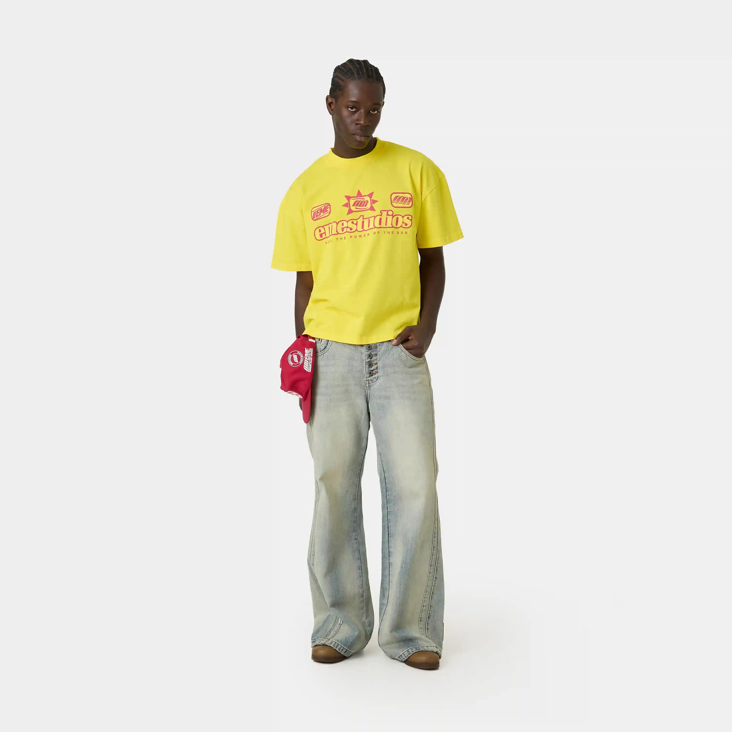 Solare Canary Oversized Tee T-shirts Eme Studios