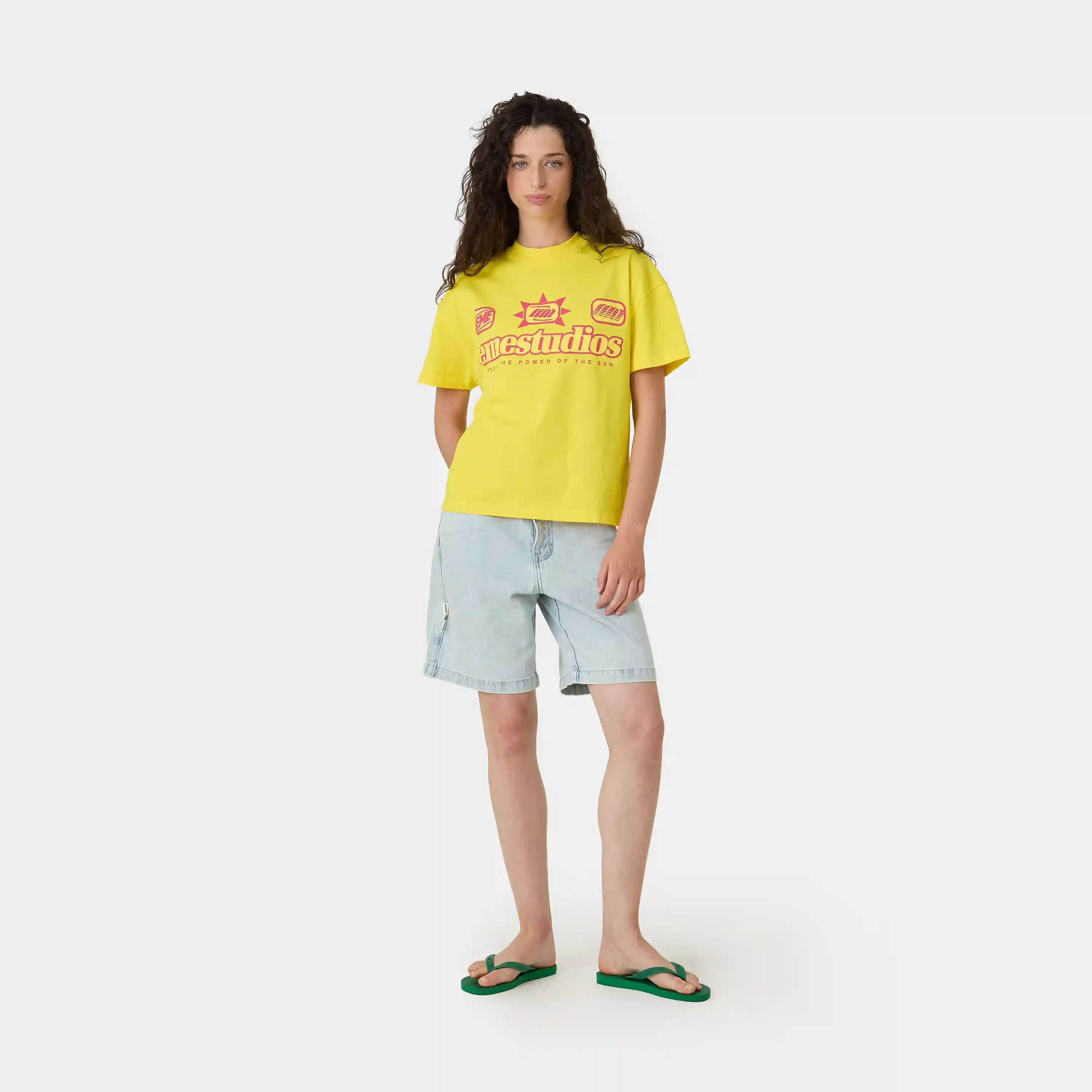 Solare Canary Oversized Tee T-shirts Eme Studios