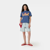 Solare Navy Oversized Tee T-shirts Eme Studios