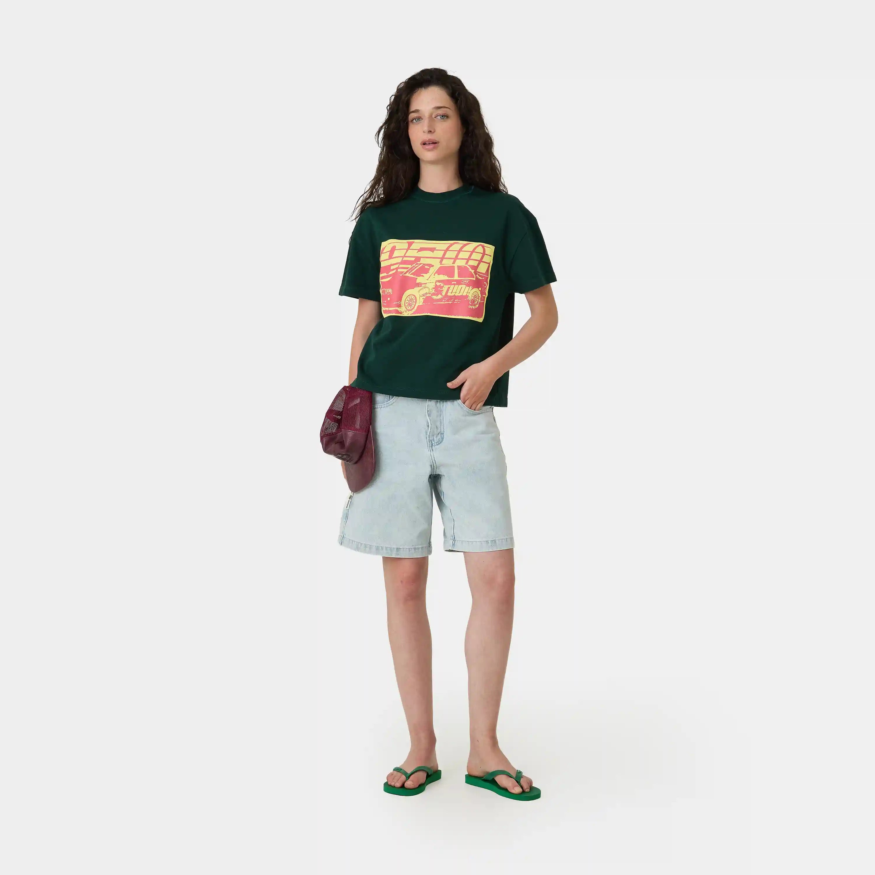 Gauntlet Forest Oversized Tee T-shirts Eme Studios