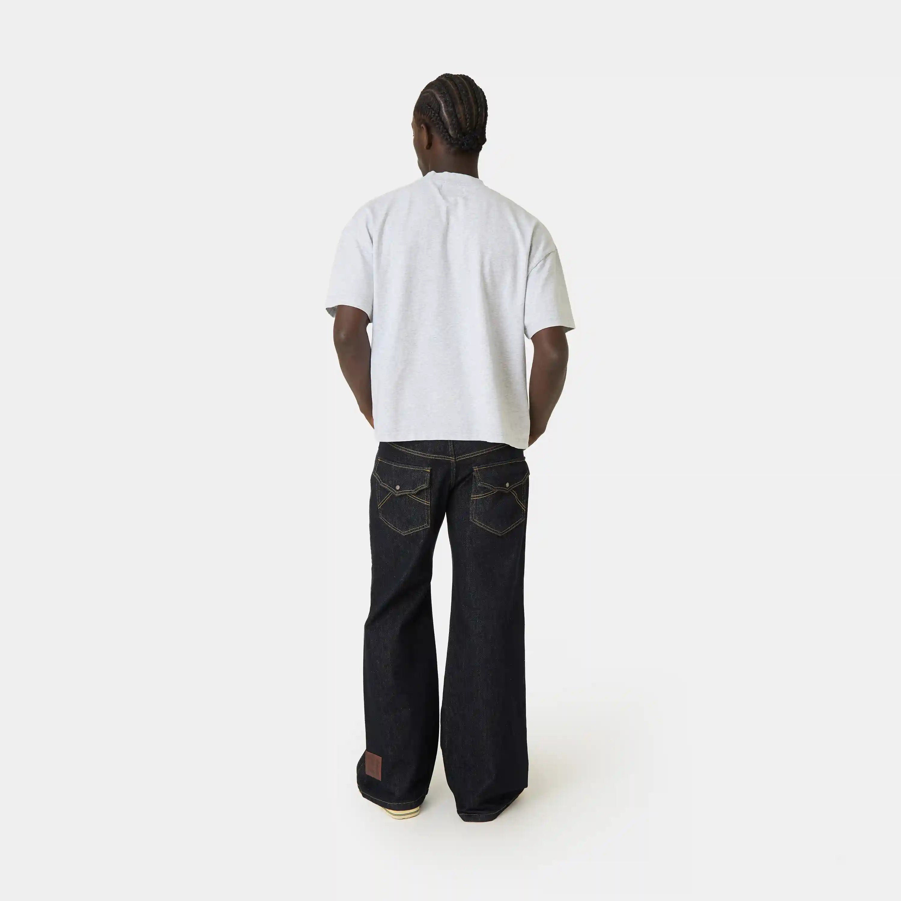 By Your Name Heather Grey Oversized Tee T-shirts Eme Studios